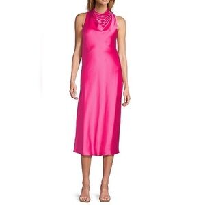 Antonio Melani Pink Midi Dress Size 2 | New | Statement Style